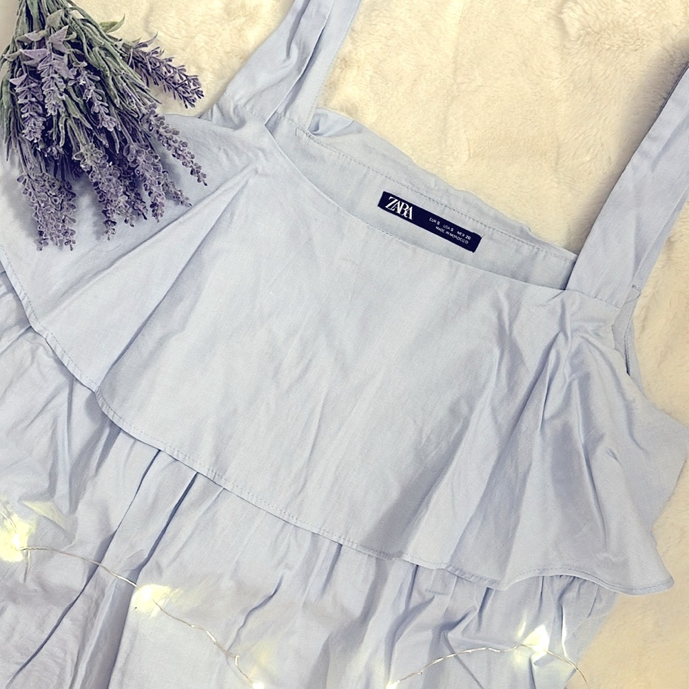 Zara Flounce Tank Top